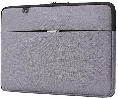 HotYou 15 Zoll Laptop Hülle Tasche wasserdichte Laptophülle Laptoptasche Notebooktasche mit Kleine Tragetasche,Dunkelgrau,15 Zoll