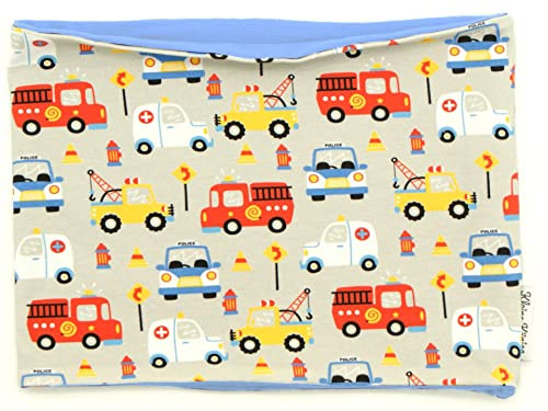 Kleine Könige Loop Schal Jungen Kinder onesize · viele Muster · HANDMADE | Loop Schal Jungen aus Baumwolle, dehnbar weich atmungsaktiv, viele Motive zur Auswahl, OEKO-TEX 100 zertifiziert