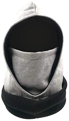 DAG Gear Kapuzenschal (Grau Solid)