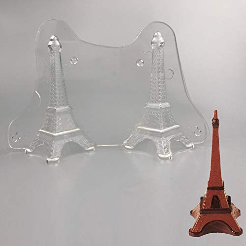 Eiffelturm-förmige Schokoladenform – Eiffelturm-Modellier-Backform – Eiffelturm-förmige Kuchendekorationsform – 1 Stück