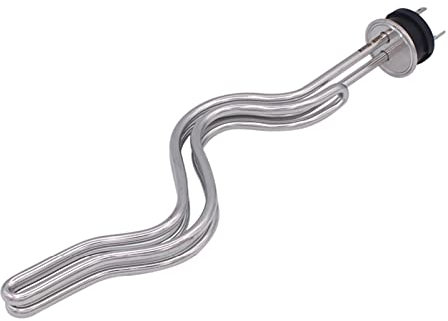 Heating Element 240V 5500W 1.5 Tri-clamp Integrated Stainless Steel Heating Element Immersion Water Heater With L6/30P Twist Lock Plug
