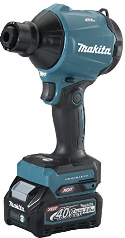 Makita AS001GA102 Akku-Gebläse 40V max. / 2,0 Ah, 1 Akku + Ladegerät in Transporttasche, Petrol