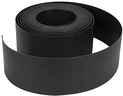 Daromigo Bordure de Gazon Bordure de pelouse Bordure de Jardin Bordure de Plate-Bande Bordure profilée Pavés Palissade de Jardin(Longueur 10m - Hauteur 12.5cm, Noir)