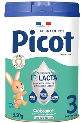 PICOT Standardmilch, Wachstum, 850 g, Milchpulver für Babys – Babymilch von 10 Monaten bis 3 Jahren