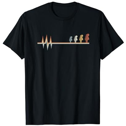 Retro Elektrogitarre Gitarr Gitarrist - Vintage E Gitarre T-Shirt