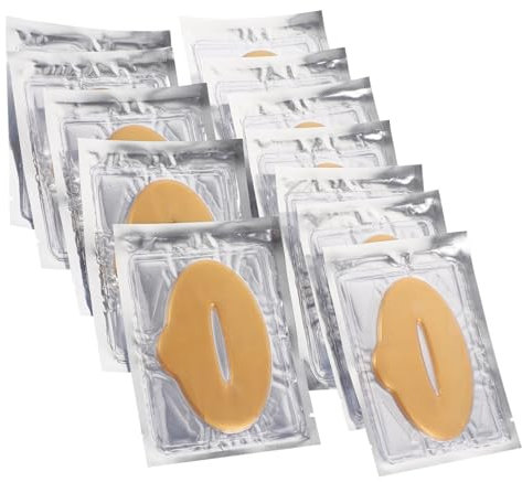 25 Stück Gel Lippenpads aus Pflanzenfaser zur Lippenpflege