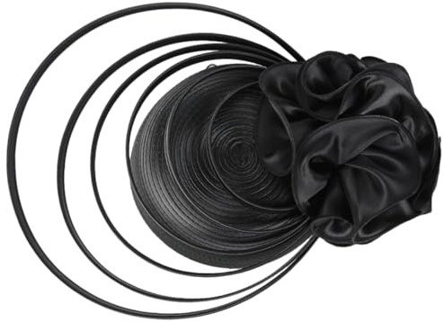 MOBUTOFU Coiffure Femme Chapeau Femme Chapeaux de Fete déco Tendance de fascinateur de Mariage de Mariage mariée décor de de mariée abs Rosy