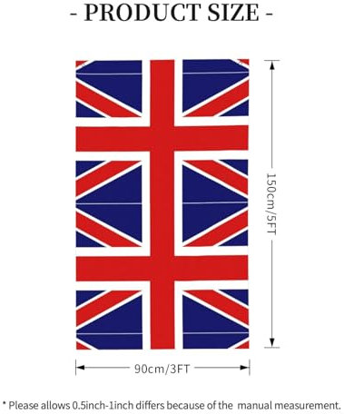 Drapeau imprimé drapeau anglais 0,9 x 1,5 m, drapeau extérieur, décoration intérieure et extérieure personnalisée, drapeau personnalisé