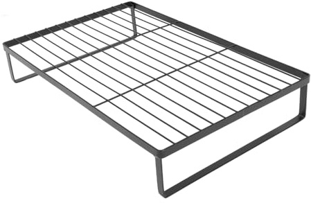 Angoily Black Iron Sturdy Rack Design, Supports Heavier Kitchenware, Induction Cooker Rack, Kitchen Storage Organiser for Family Use