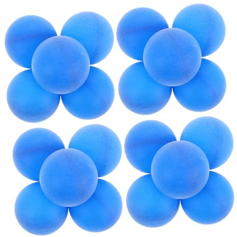JOINPAYA 50 Stück Tischtennisbälle für Indoor Training Partys Schulveranstaltungen Sichere Handhabung Frosted Oberfläche für Spiele und Bastelprojekte