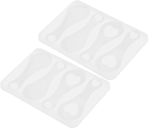 HORIALENCE Moule en Silicone pour Jetons de Chariot DIY, Petit Moule pour Fabrication de Jetons en Résine Époxy, Facile à Démouler, Indéformable et Lavable, pour Créations Artisanales