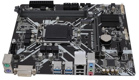 Annadue B365M D2VX SI M ATX Motherboard Desktop Computer Conte de Route PC PC Motherboard pour LGA 1151 Socket Prend en Charge Le 9e Gen Core I9 I5 I3 avec DDR4 M.2 Slot DVI Sortie
