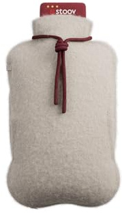 STOOV Homey XL³ - Krug - Drahtlos - Infrarot-Wärmetechnik - Plus Batterie mit 4 bis 6,5 Stunden drahtlose Wärme - 28x42 cm - Teddy Off-White
