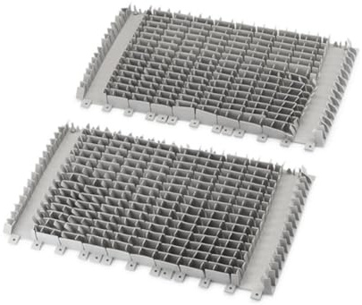 MonoSora Set di spazzole per la pulizia della piscina per Dolphin Plus, DX3, DX4, spazzole combinate anteriori e posteriori, grigie, 31,8 x 16,5 cm, materiale PET, compatibili con pulitori per piscine