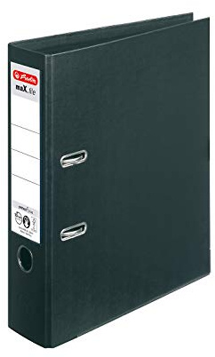 Herlitz 10834315 mapp maX.file protect+ A4 (8 cm) svart