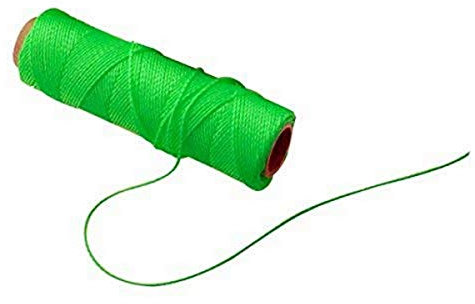 Bon 11-785 250ft Number-18 Braided Nylon Line - Green