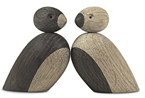 Kay Bojesen Sparrow par små figurer 5,5 cm träfigurer, trä, trä