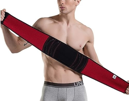 Entrenador De Cintura Soporte Lumbar Transpirable Cinturón De Soporte De Faja Deportivo Corrección Postura Ortopédica Alivio Dolor Espalda Baja Banda Protección Para Vientre Entrenamiento ( Color : Bl