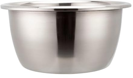 SiaBiced Lavabo de Acero Inoxidable, para Lavar Ropa, utensilio de Cocina, Recipiente Grande para cocinar, palangana para pies, Plato para Frutas, pastas, 40CM