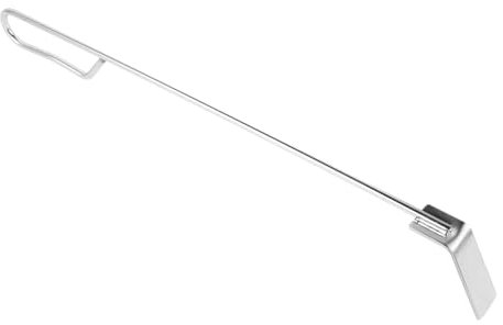 SEWOART Pala para Restos de Parrilla de Barbacoa en Acero Inoxidable Multipropósito Acabado Forjado, Herramienta Adecuada para Limpieza Doméstica y Exterior