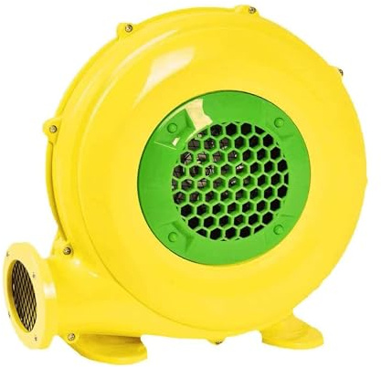 JOUFNING Großer Aufblasbarer Burggebläseventilator, Kompakter Und Energieeffizienter Kommerzieller Luftgebläse, Für Hüpfburgen/Trampolin/Hüpfburgen/Rutschen Im Freien, Bequem