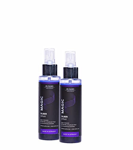 Anti-Gelbstich wirkt sofort BUNDLE MAGIC SILBER-SPRAY (2x 100ml)