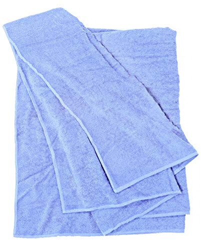 ADAMO Strandtuch XXL 100% Baumwolle - 155x220cm, Stahlblau: 380 - XXL Saunahandtuch - Badetuch in Übergröße - Duschhandtuch, Badehandtuch & Saunatuch