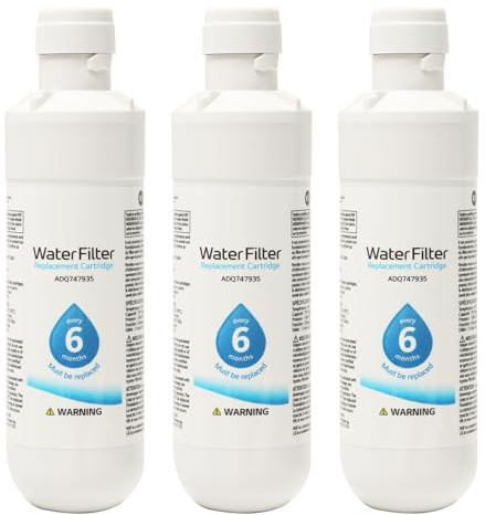 Filtro de agua para refrigerador, filtro de agua universal para refrigerador externo, filtro de agua para refrigerador LT1000P, filtro de eliminación de agua doméstico, blanco, para Kenmore9980 (3