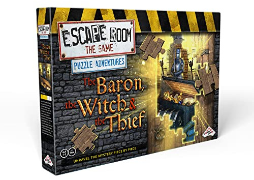 Escape Room The Game Puzzle Adventures: The Baron, The Witch and The Thief | Jigsaw Puzzle and Escape Room in One for Adults and Teens (English Version)