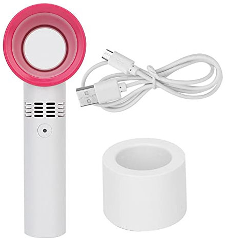 Mini Ventilatore USB, Ciglia Ventilatore, Mini Ventilatore USB, Senza Lama Portatile Ventilatori Ventola Raffreddamento Elettrico Ricaricabile Palmare Condizionata Refrigerazione per Estensione Ciglia