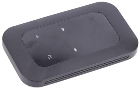 Mobiler 4G LTE Hotspot Router, LED Smart Display, Weltweites WLAN, Tragbarer Hochgeschwindigkeits WLAN Hotspot, Unterstützte SIM Karte, Pocket WLAN für Handy, Laptop, Tablet