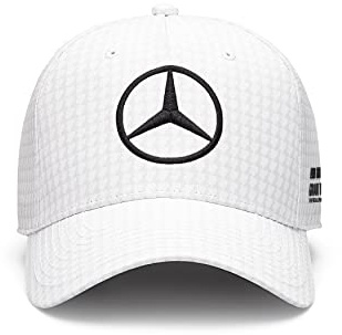 MERCEDES AMG PETRONAS Formula One Team - Kinder 2023 Lewis Hamilton Kappe - Weiß - Größe: Einheitsgröße