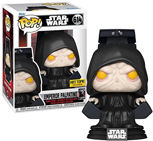 Funko Star Wars Episode VI: Return of The Jedi Emperor Palpatine Spectating 40th Anniversary Pop! Vinyl