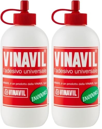 Vinavil L'Adesivo Universale, Bianco, 1 x 100 Gr (Confezione da 2)