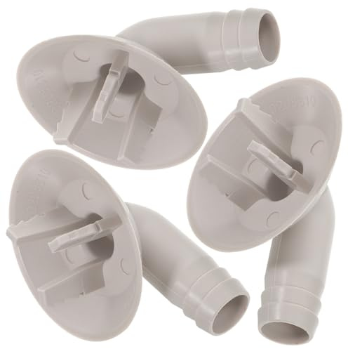 Raccordi a Gomito ABS da 26mm per Scarico Condensa Condizionatore | Confezione da Tre Pezzi, Resistenti Agli Agenti Atmosferici, Anti Deformazione, per Scuole e Hotel