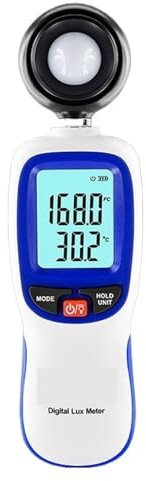 DELURA Intelligenz GM1040B WT81B Bluetooth Edition Beleuchtungsstärkemesser Lichtmesser Helligkeitsmesser Photometer Illuminometer (Color : with Bluetooth)