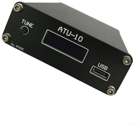 ATU-10 Antennentuner, QRP 3 Funktionen, automatischer Antennentunner, Display, 100 x 75 x 26 mm