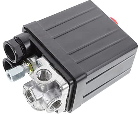 DOITOOL Air Pressure Switch Valve Controller for Air Compressor Shut Off Valves Gas Pipeline Controller Use in Workshop