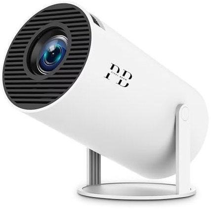 Pixel Beam 5G 4K Smart Mini Projector 130 Screen - Portable with WiFi 6, Android 11, Bluetooth | Home & TV Projector for Bedroom | Wireless Projection for Smartphone & More