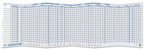 2026 Profi Urlaubsplaner Personalplaner 35 Mitarbeitende (5)