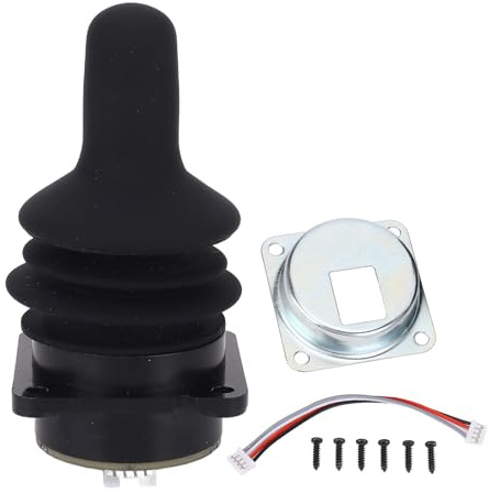 Fafeicy Electric Joystick, Hall Joystick Dual Axis Control DC5V Safe, för Spelkonsoler Mobilplattformar