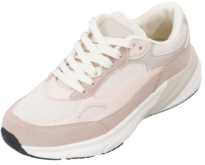 JOMIX Zapatillas de Deportes Mujer Running Deportivas Zapatos para Correr Tennis Gimnasio Fitness Casual Sneakers Ligero Cómodas Transpirables
