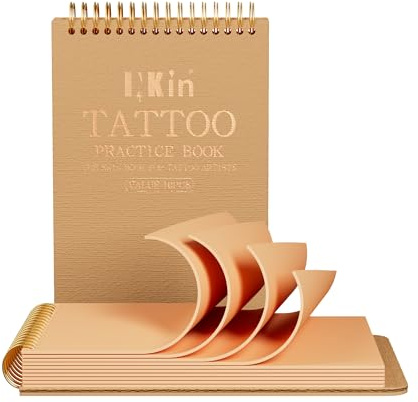 INKin Piel Sintetica Tatuaje 2mm, 10 Piezas 20x15cm para Principiantes y Profesional Tatuajes Artistas