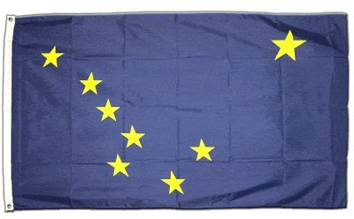 Digni Drapeau USA US Alaska - 60 x 90 cm