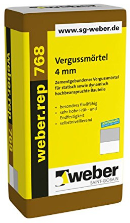 weber.rep 768, 25kg - Vergussmörtel 4 mm