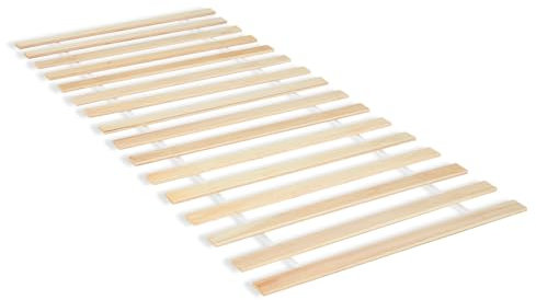 Homestyle4u Lattenrost 90 x 200 Kinderbett, Rollrost 16 Latten, Kiefer Natur Unlackiert