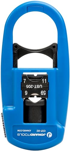 Jonard Tools CST-92 Abisolierer für Koaxialkabel für RG59-, RG6-, RG6 Tri- und Quad-Shield-, N48-, RG7- und RG11-Kabel