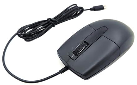 Sweeaau Souris de jeu USB de type C filaire USB C 1000 DPI Design ergonomique Prise en main confortable Type C Souris optique pour ordinateur portable et tablette