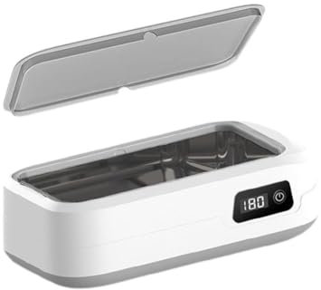 Ultraschall-Schmuckreiniger, 40 W, 640 ml, 45000 Hz, tragbarer Ultraschallreiniger, 3 für Reinigungsmaschinen, Ultraschall mit Modi