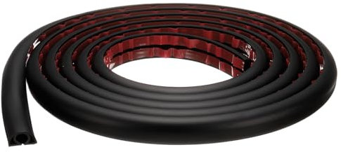 QUARKZMAN Kabelkanal Fussboden, 20 mm Breit x 3 m Länge Kabelbrücke, PVC Kabelschutz für Zuhause, Büro, Werkstatt, Lager, Konzert - Schwarz
